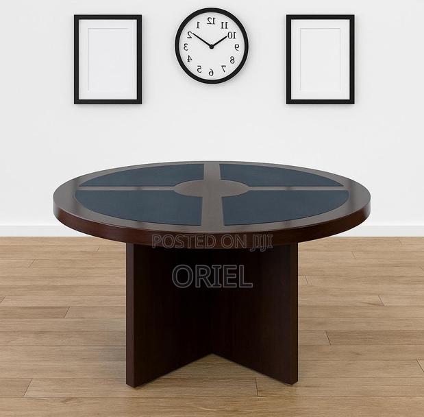 Modern Boardroom Table : 4-Seater Executive Meeting Table - thumbnail 6