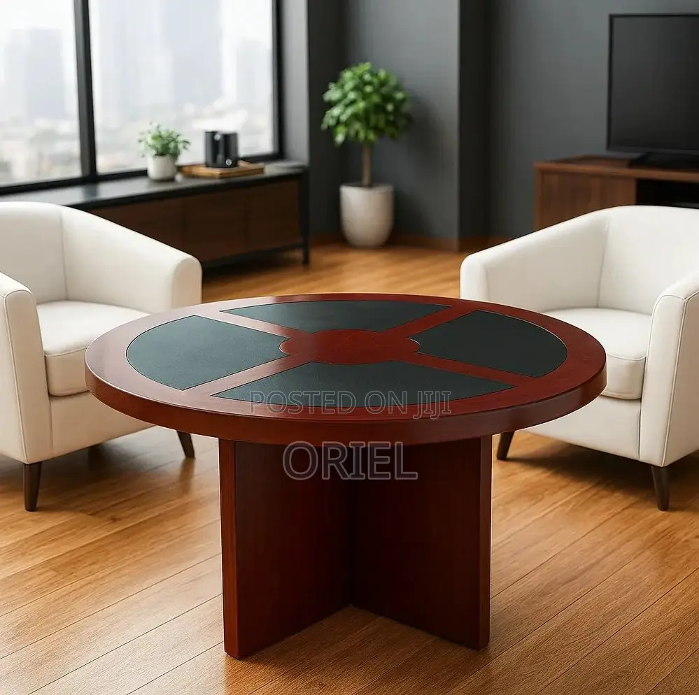 Modern Boardroom Table : 4-Seater Executive Meeting Table