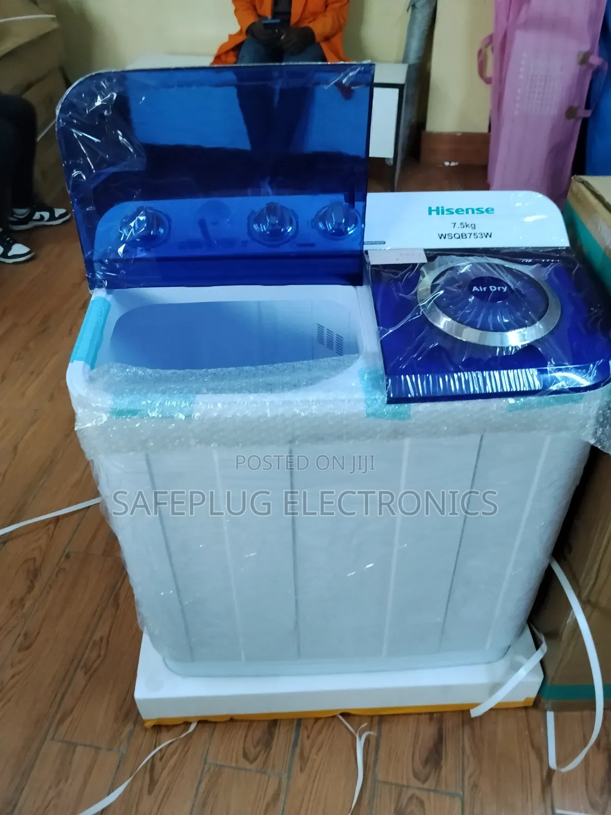 Hisense 7.5kg Washer and Spinner – Energy Saving Twin Tub