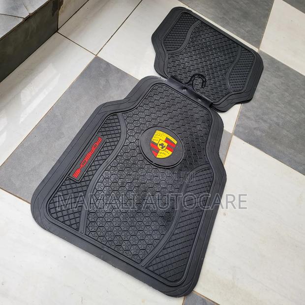 Branded Porsche Cayenne Car Mats 5 Pieces