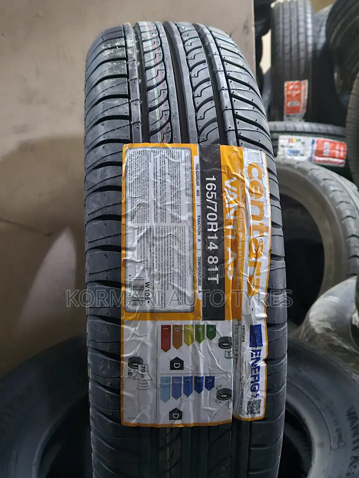 165/70r14 Centara Brand New Quality Tyres