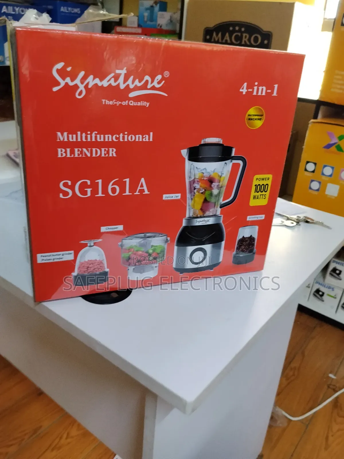 Signature Blender Sg-161a 1.8 Litre Multifunction Food Processor