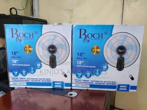 Roch Wall Fan 18" With Remote