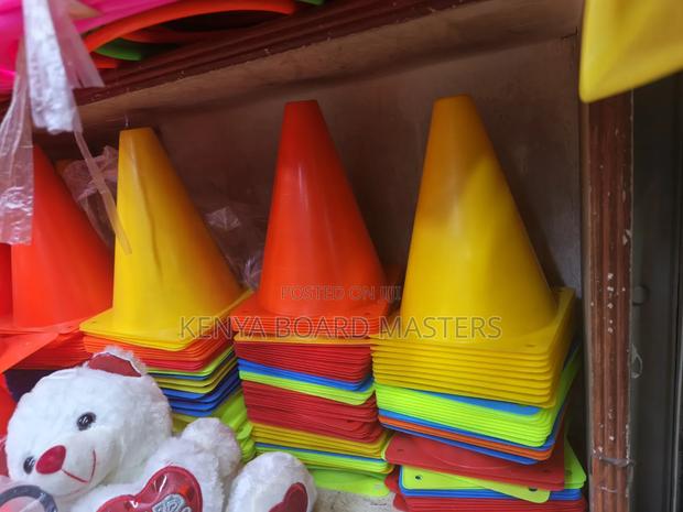 Size 18cm Training Cones, Cones, Training Cones.