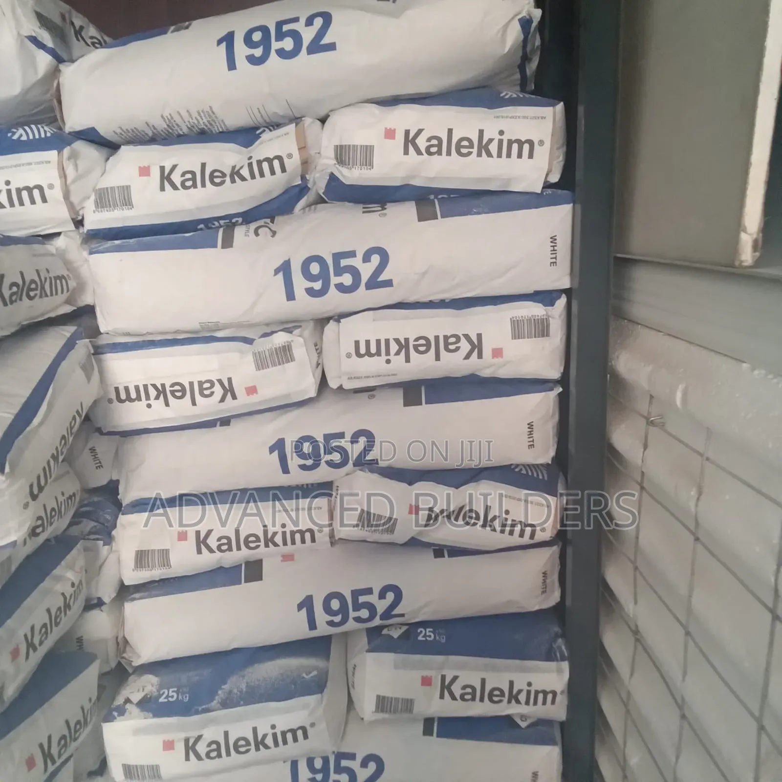 Cementitious Kalekim Tile Adhesive 25kgs 1952 White