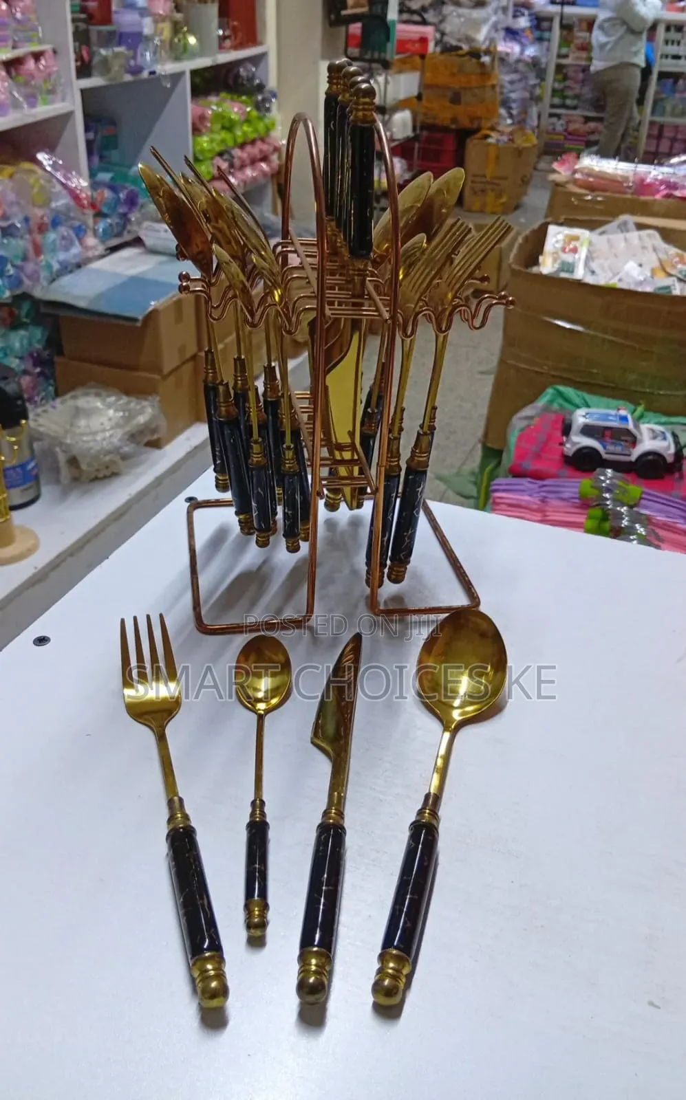 Gold Spoon Set