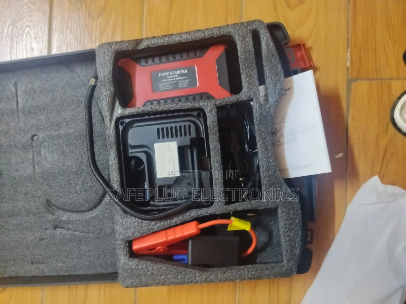 Car Jump Starter Kit 12v Portable Battery Booster