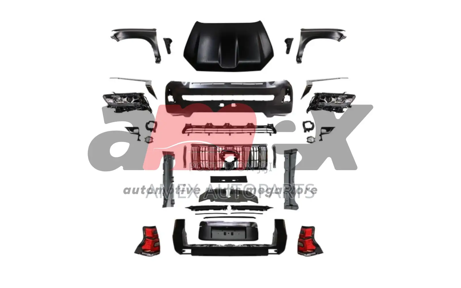 Full Facelift Kit Toyota L/C Prado 150 2010/15 - 2018 Onwards