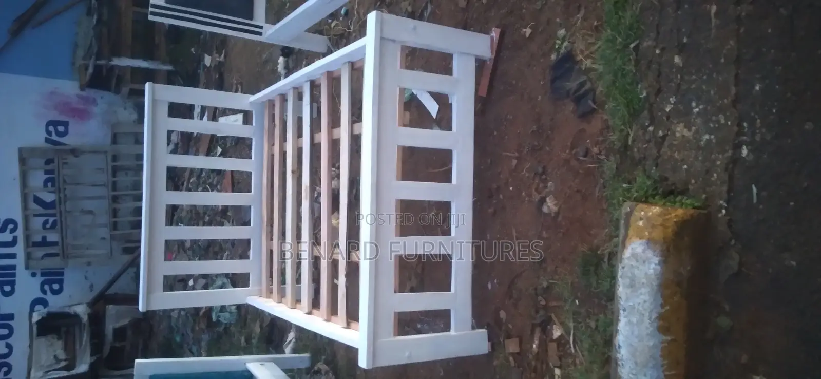 White Colour Bed