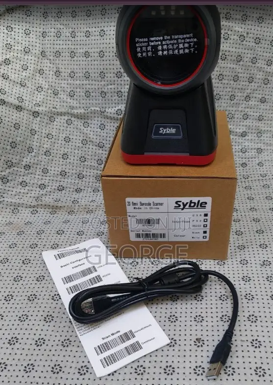 Syble 2d Table Mount Scanner [Xb 8602]