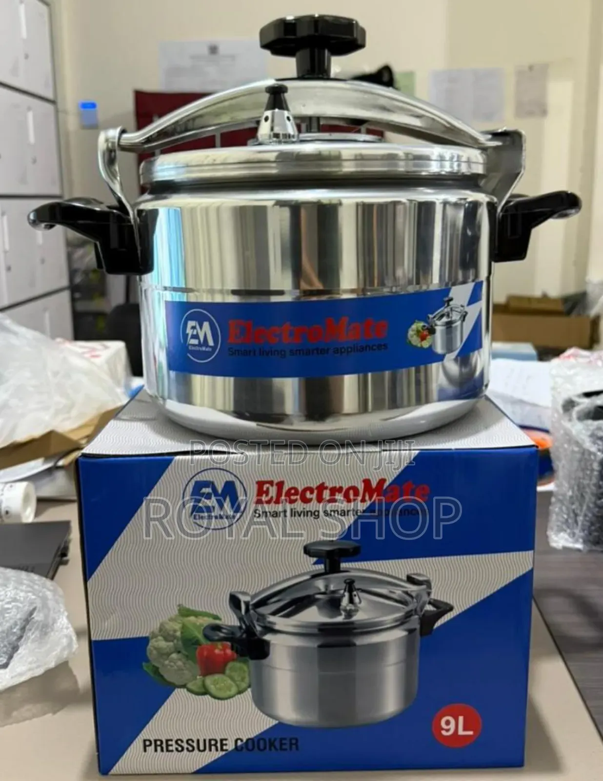 Electromate 9ltr Pressure Cooker