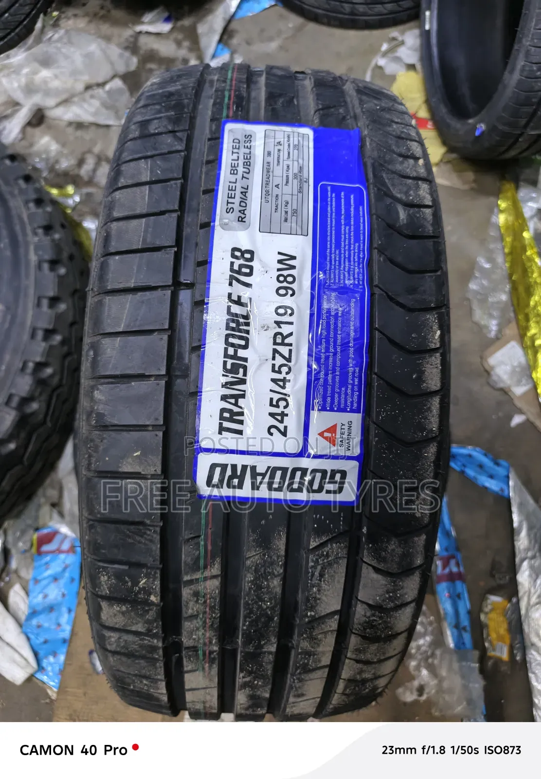 245/45zr19 Goddard