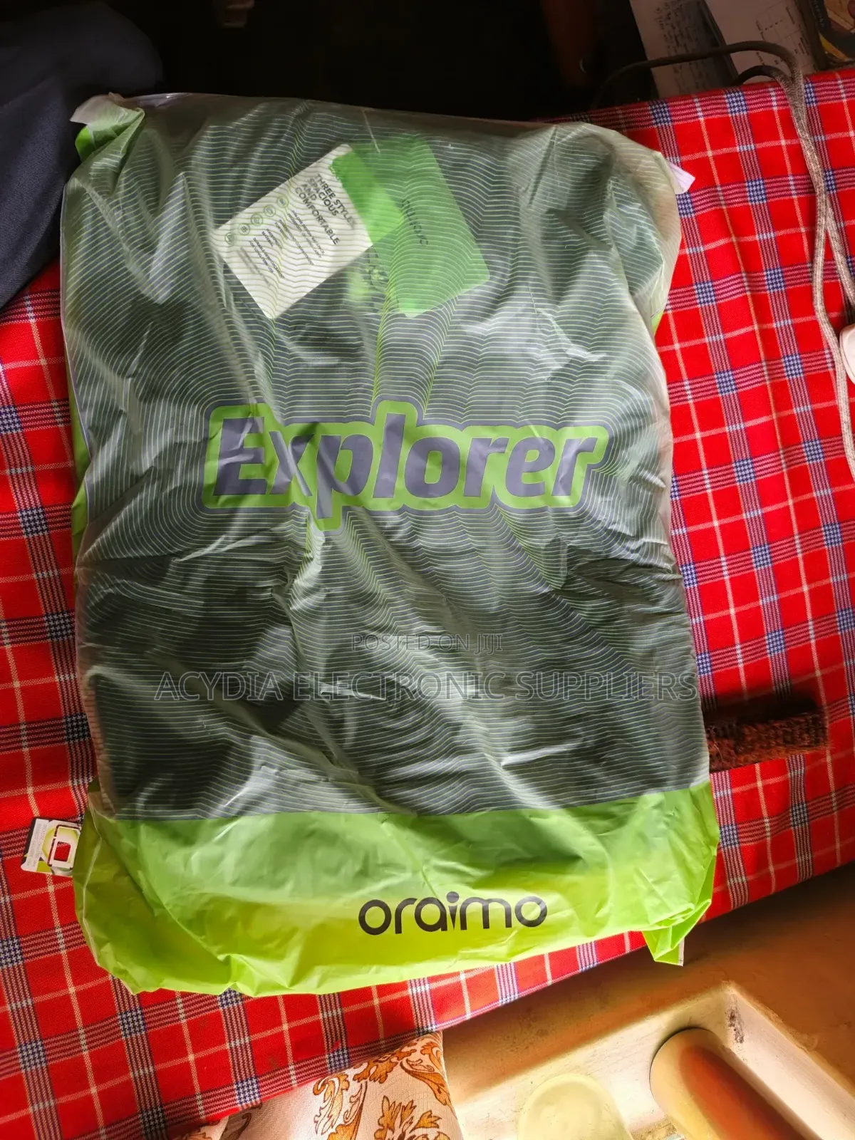 Oraimo Multigo 3 in 1 Durable Type-C Charging Backpack