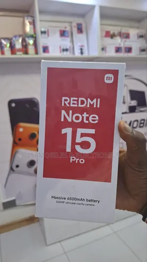 New Xiaomi Redmi Note 15 Pro 512 GB Black