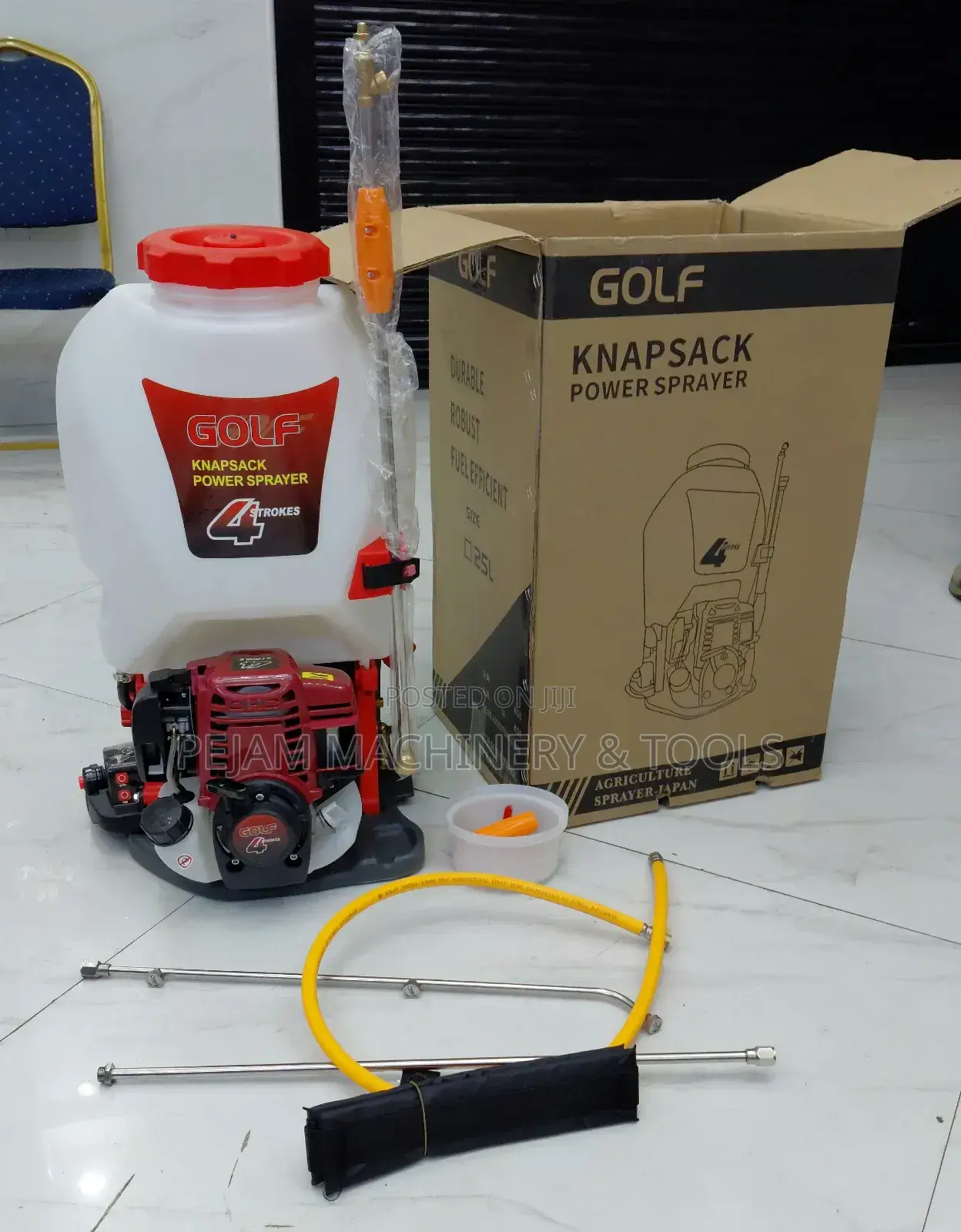 25l Golf Germany Knapsack Power Sprayer 4 Stroke Engine
