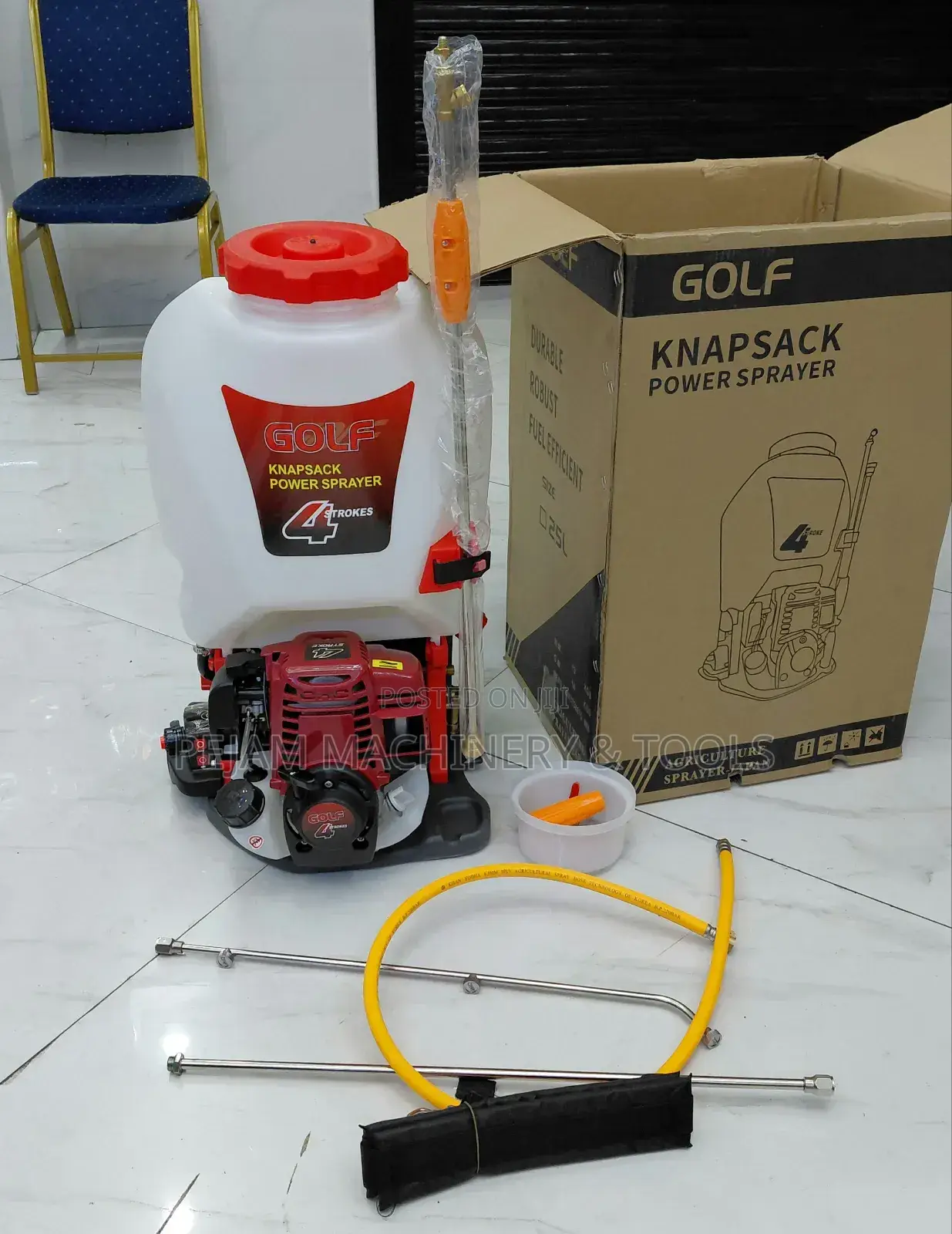 25l Golf Germany Knapsack Power Sprayer 4 Stroke Engine