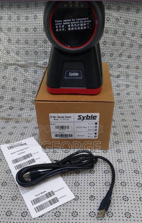8602 Syble Brand New Round Table Mount Scanner