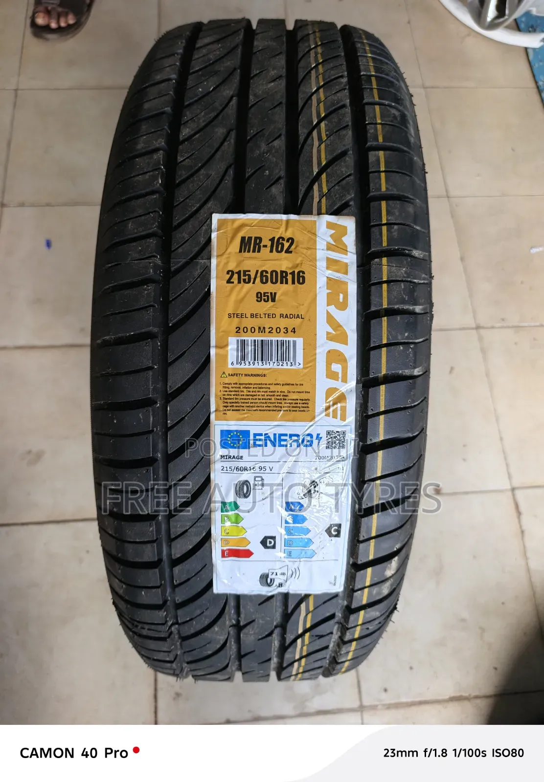 215/60r16 Mirage
