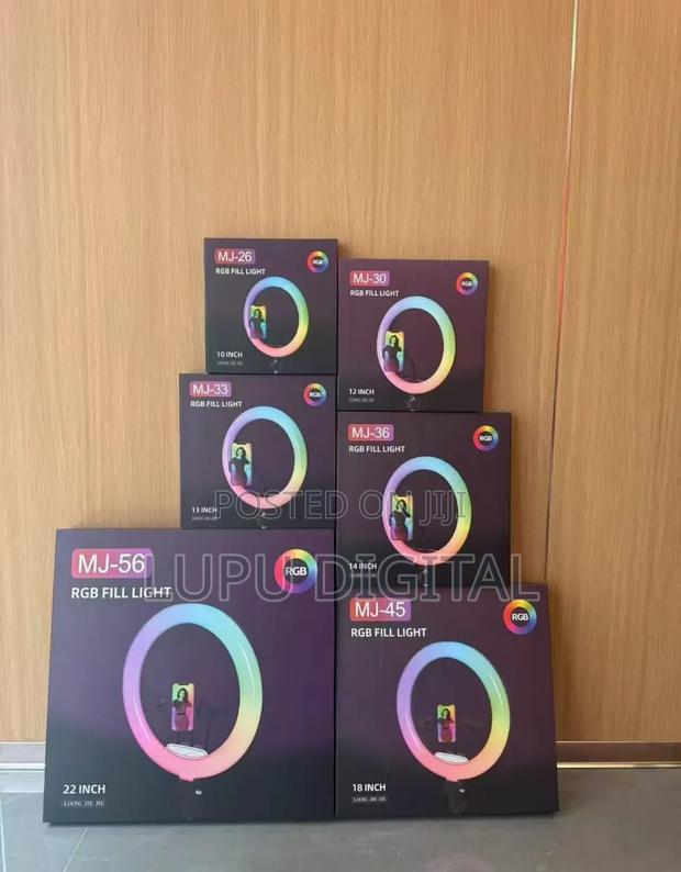 14 Inches RGB Ringlights Plus Stand