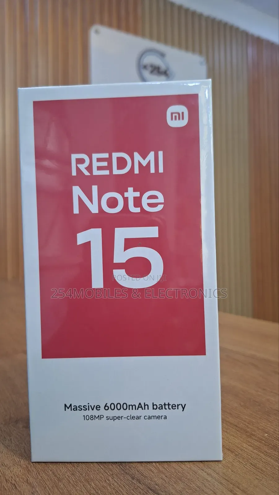 New Xiaomi Redmi Note 15 256 GB Black