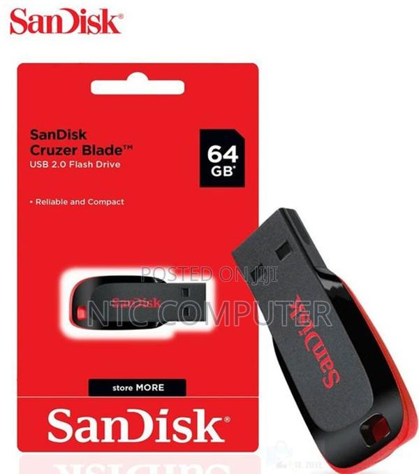 Sandisk Cruzer Blade 64gb Flash