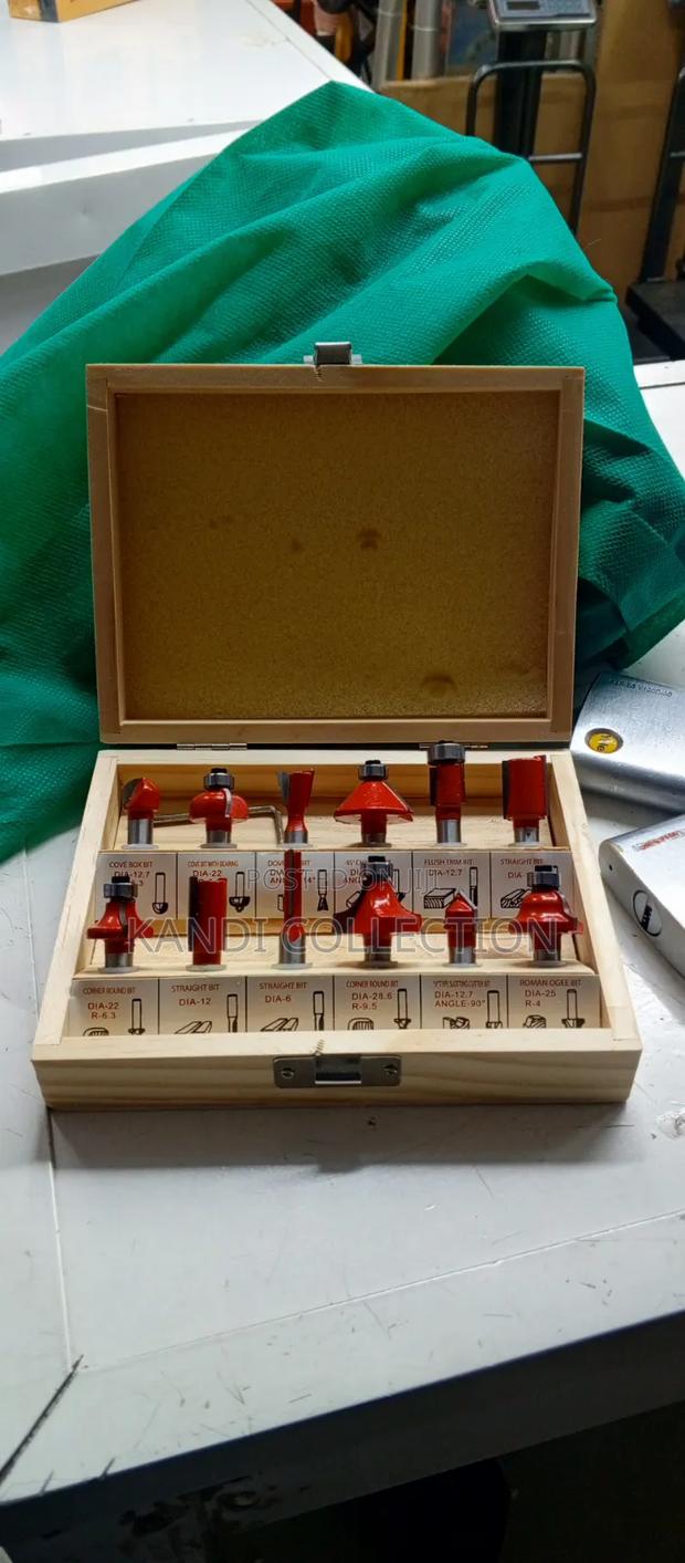 12pcs Wood Router Bits