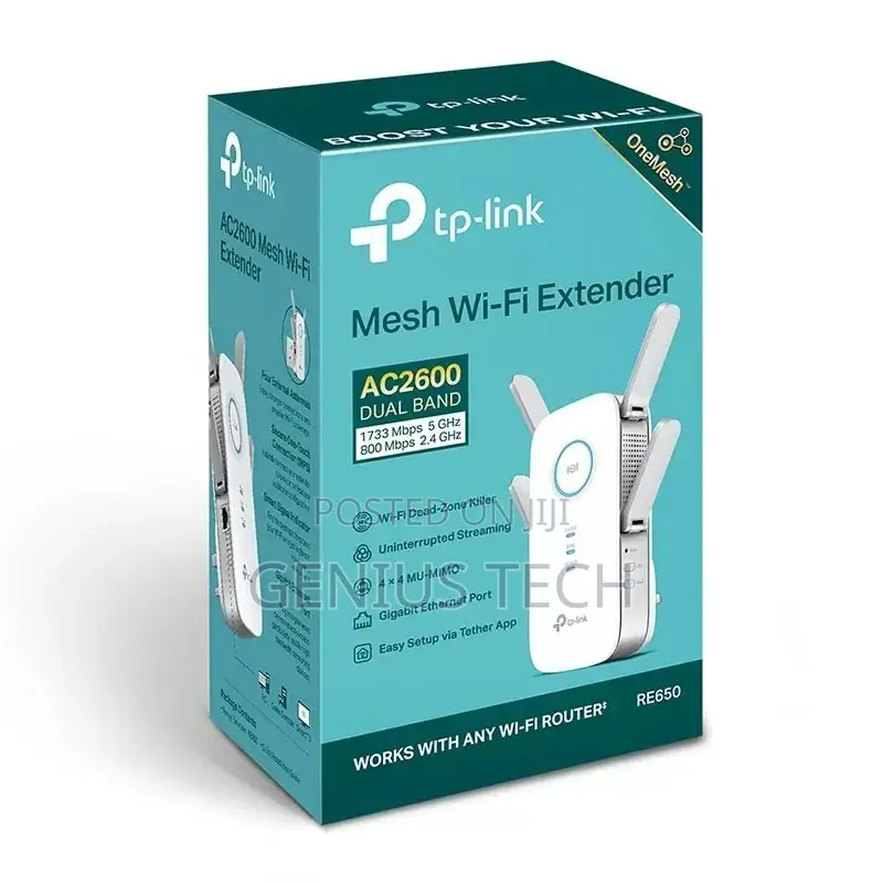 Tp-Link Re650 Ac2600 Wi‐Fi Range Extender