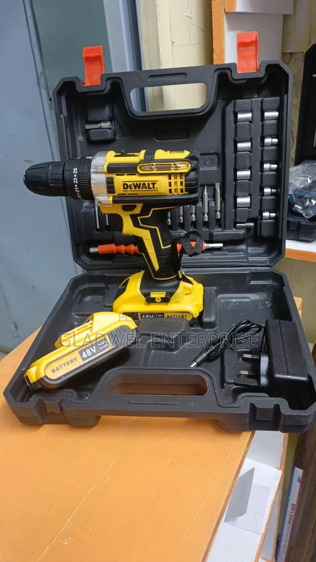 Affordable 48v Dewalt Rechargeable Drill - main view