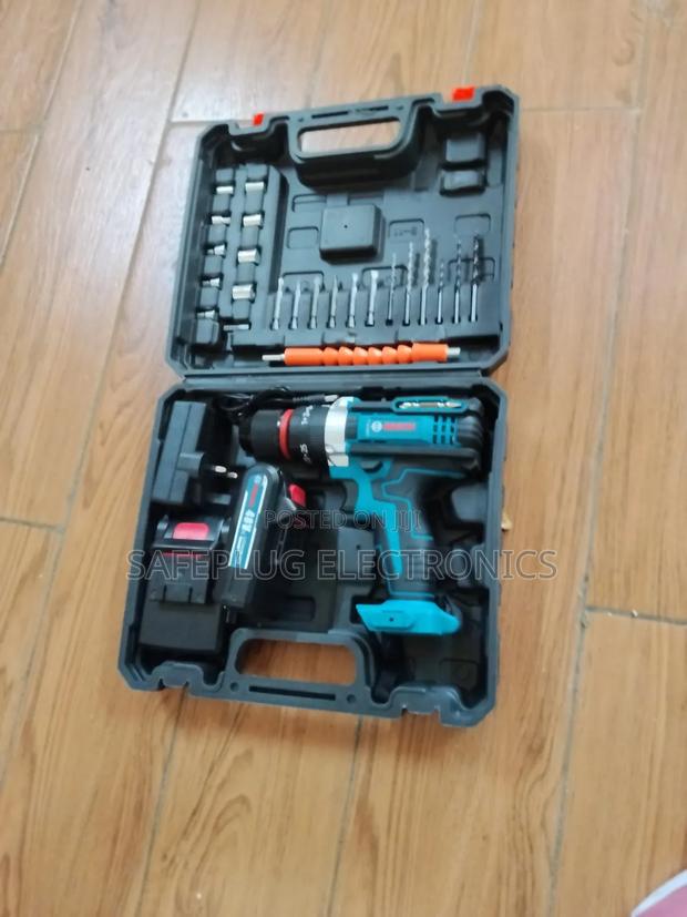 Bosch Bosch 48v Cordless Electric Drill - 2 Batteries, Charger,