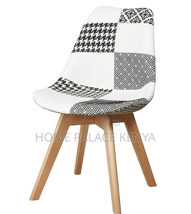 Dining Chair: Retro Patchwork Dining Chair Tulip Design - thumbnail 4