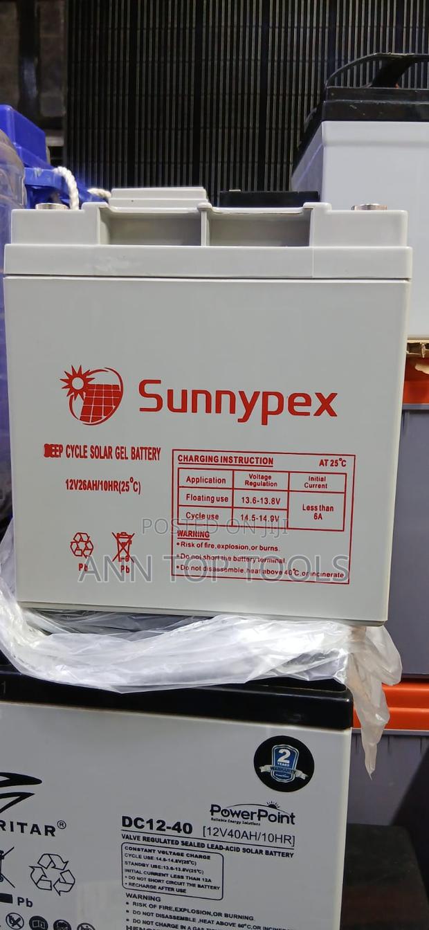 26 Ah Sunnypex Battery