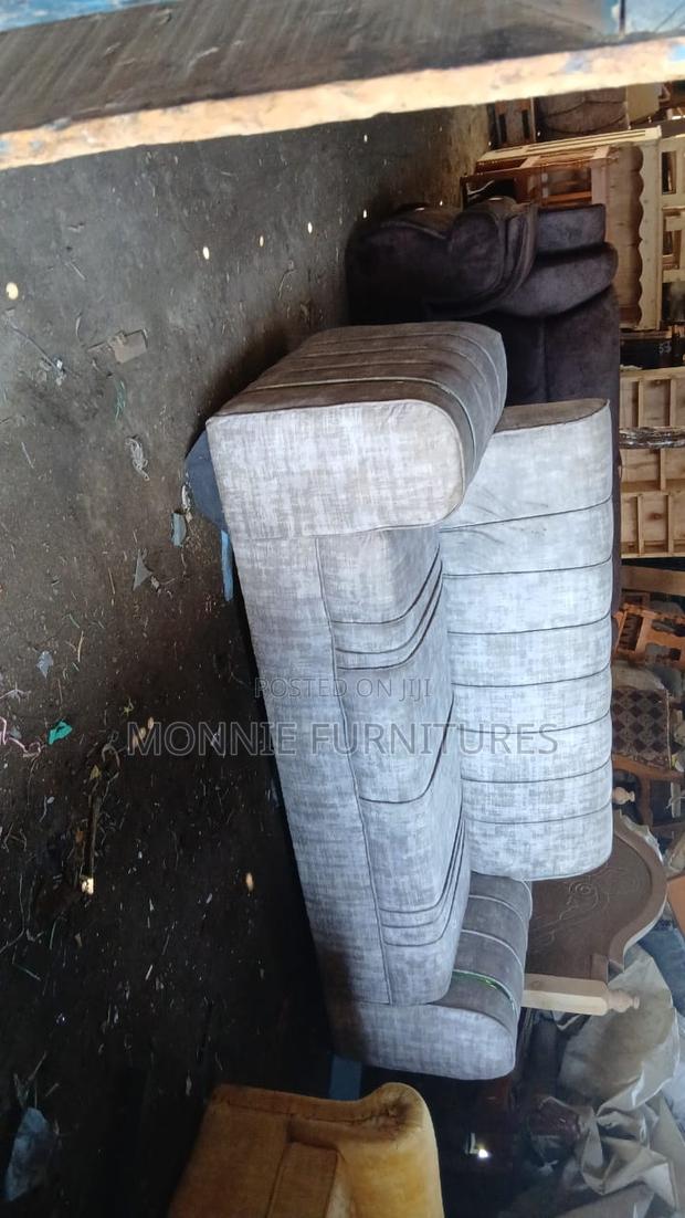 Brown Permanent Sofa Seat