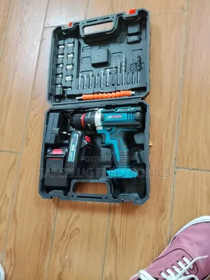Cordless Drill Set With Accessories, Multipurpose Drilling