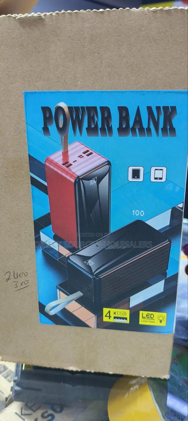 100000mah Ultra Capacity Fast Charging Power Bank
