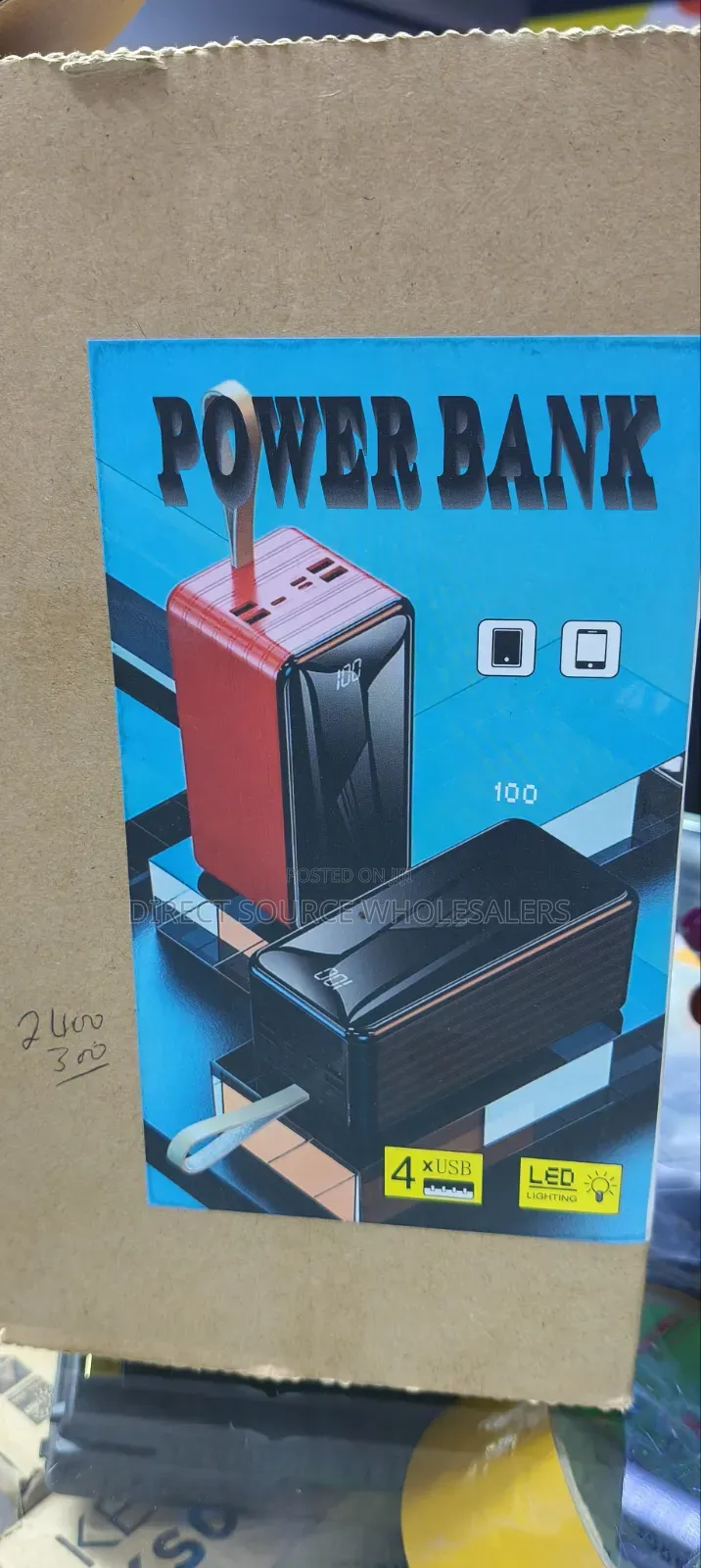 100000mah Ultra Capacity Fast Charging Power Bank