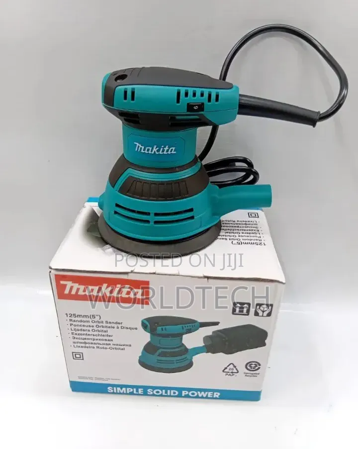 Makita 5" Orbital Sander/450watts Electric Makita Orbital Sander