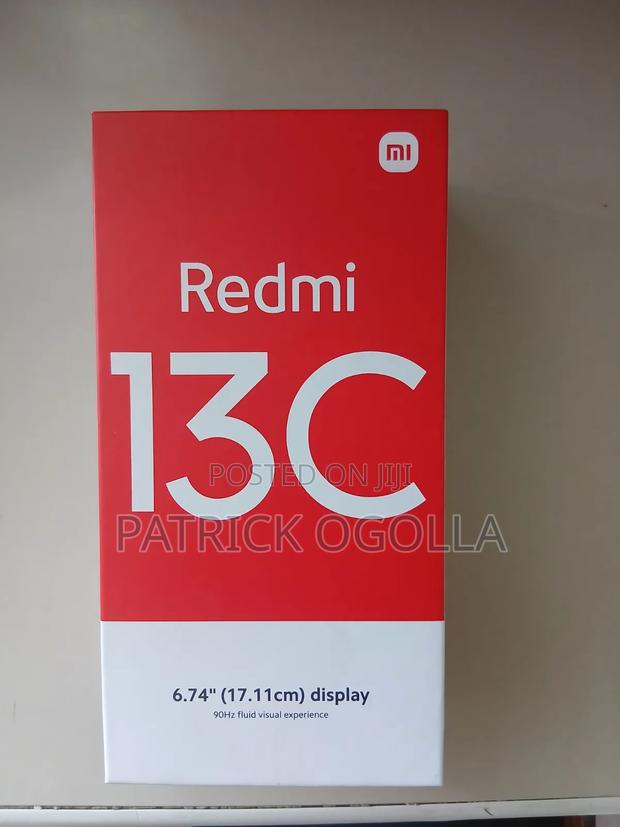 New Xiaomi Redmi 13C 256 GB Black