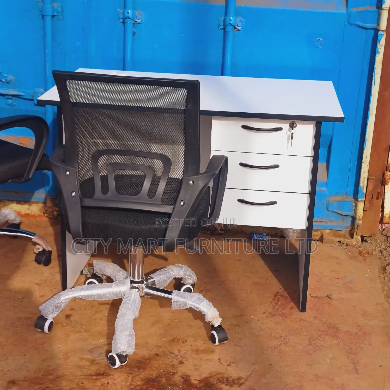 Strong Office Desk/Study Table Mesh Chair (Each) Offers