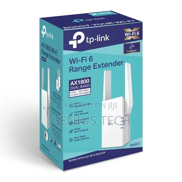 Tp-Link Ax1800 Wi‐Fi 6 Range Extender