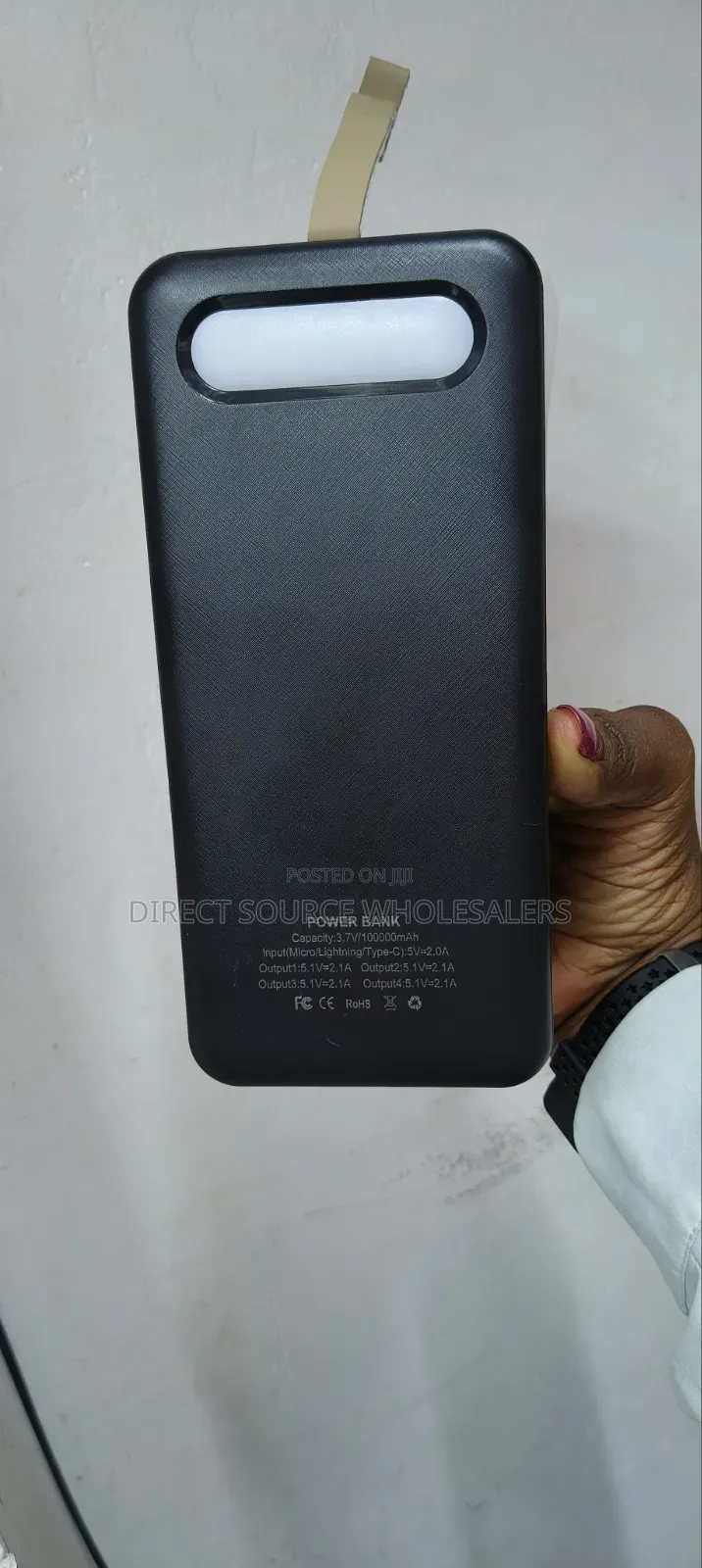 100000mah Smart Power Bank With Type-C Charging