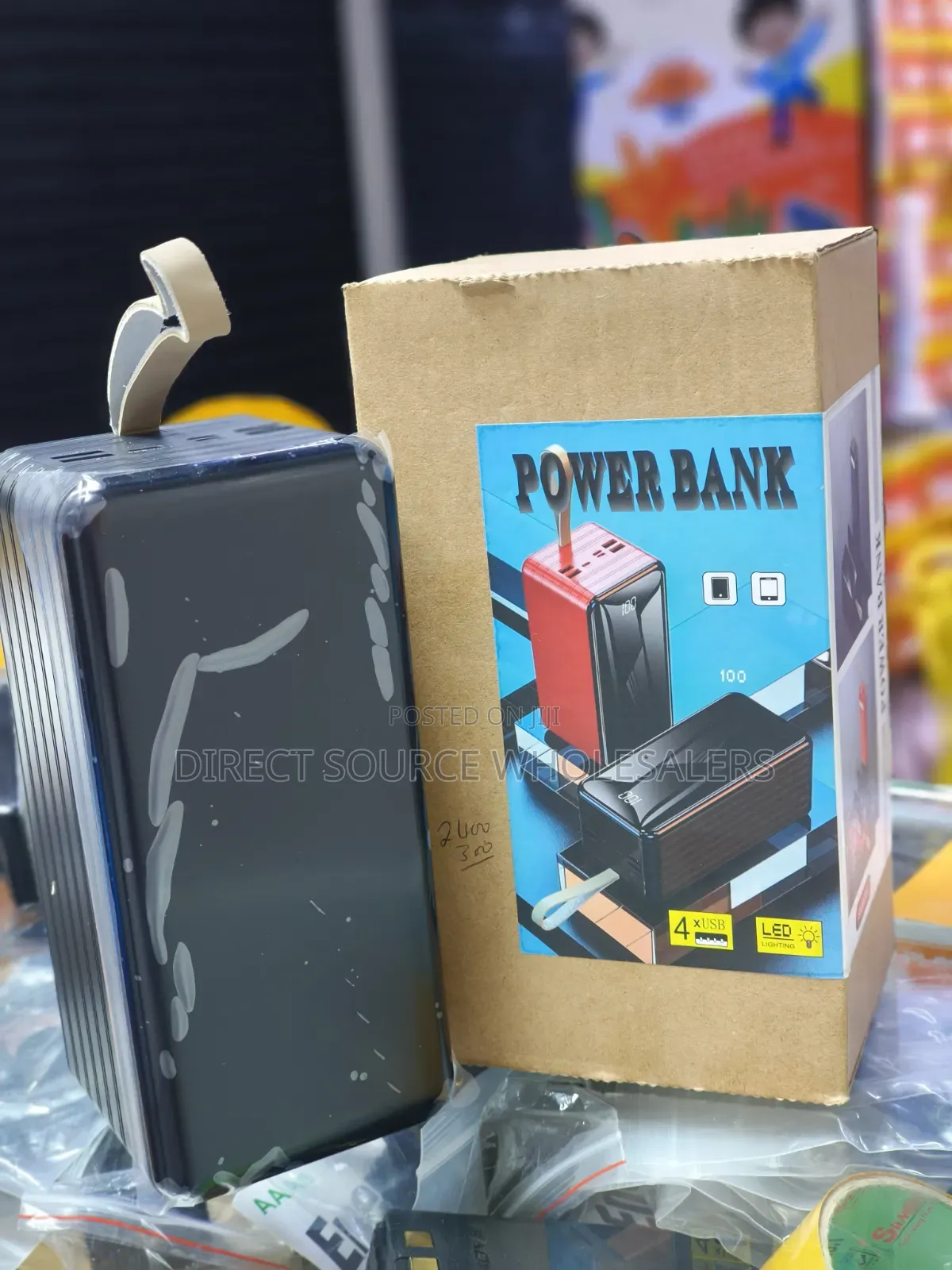 100000mah Smart Power Bank With Type-C Charging
