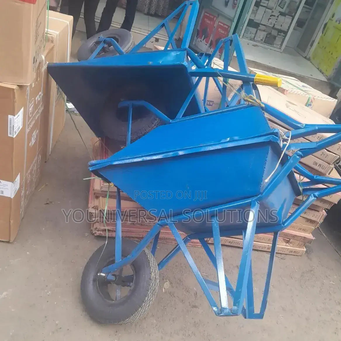 Heavy Duty Wheel Barrows Machine