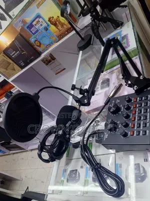 Bm-800 Microphone V8 Sound Card Studio Podcast Kit Bundle