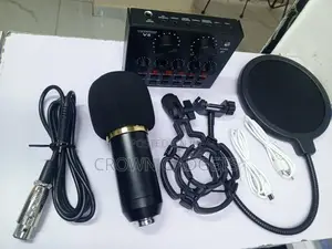 Professional Bm-800 Condenser Mic V8 Streaming Setup Kit