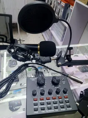 Professional Bm-800 Condenser Mic V8 Streaming Setup Kit
