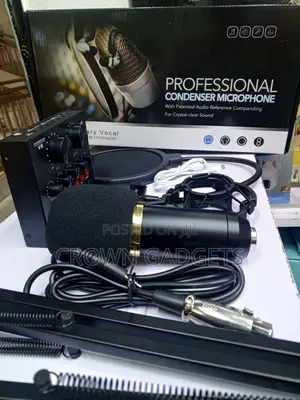 Bm-800 Condenser Mic Full Recording Kit V8 Audio Interface