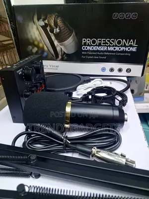 Bm-800 Condenser Mic Full Recording Kit V8 Audio Interface