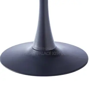 Dining Table: Round Wooden Dining Table Tulip Design