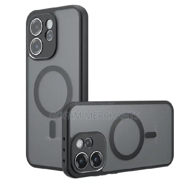 Magsafe Magnetic Case for Oppo Reno 14f-Shockproof Tpu/Pc, Slim Design