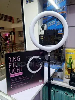 10 Inch Led Ring Light Tripod Stand Phone Holder Fill Light
